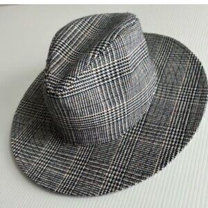 Women’s Anthropologie plaid fedora